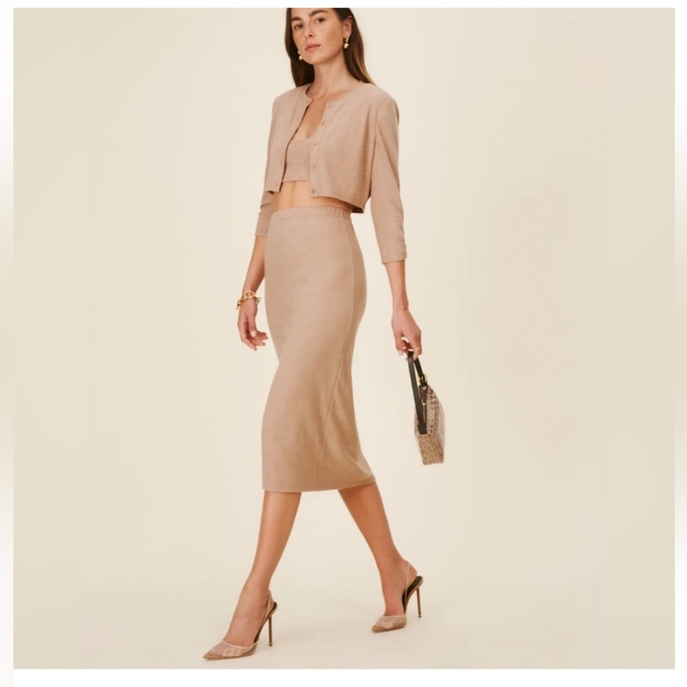 Reformation Janice Tan 3-Piece Set